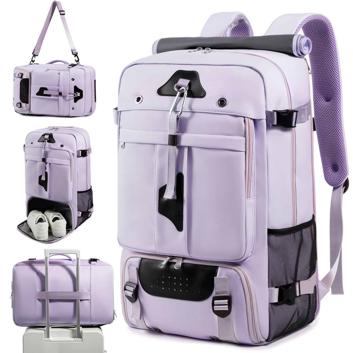 Laptop Backpack – 15.6 Inch, USB Charging, Large Capacity, for Travel – detail view 3