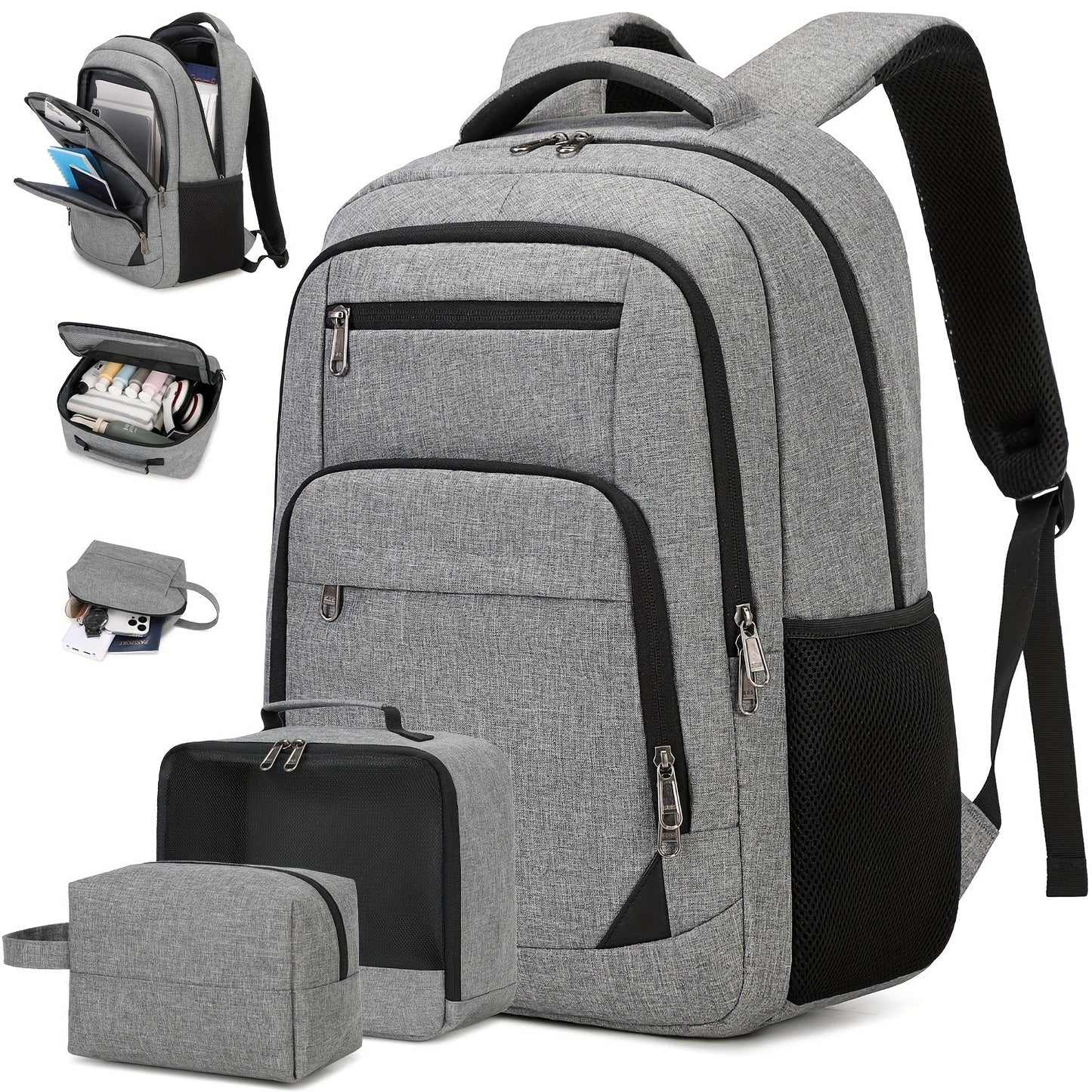Laptop Backpack – 15 Inch, for Travel & Work – front view - product view 15