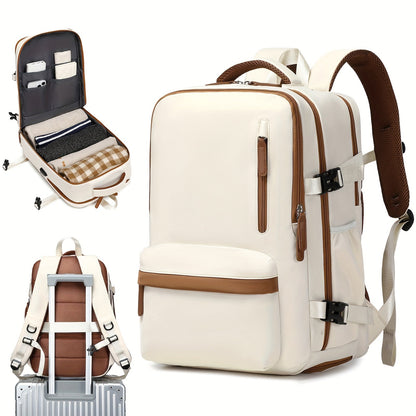 Laptop Backpack – 16 Inch, USB Charging, Spinner Wheels, for Travel – detail view 3