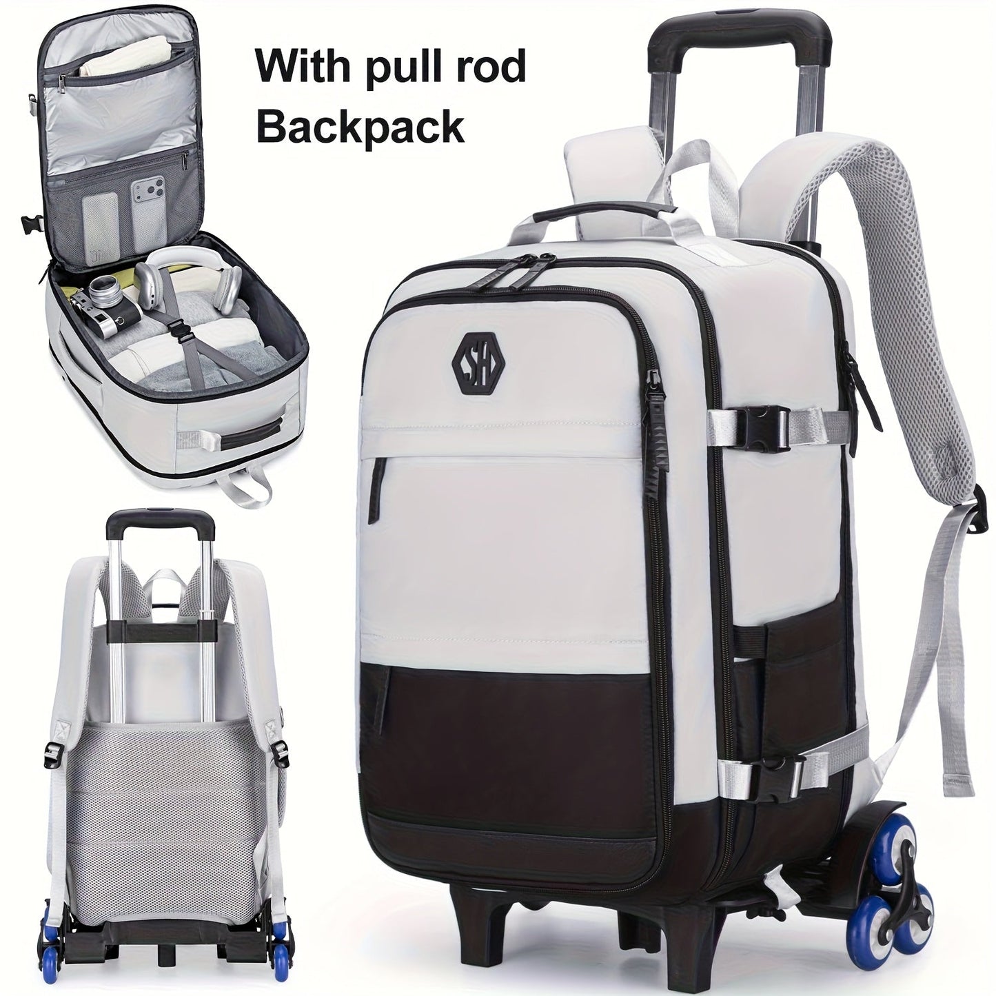 Laptop Backpack – 17 Inch, for Travel – detail view 4