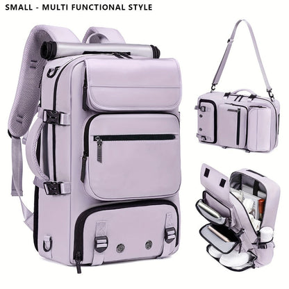 Laptop Backpack – 17 Inch, Nylon, Trolley Sleeve, Multi Pocket – detail view 6