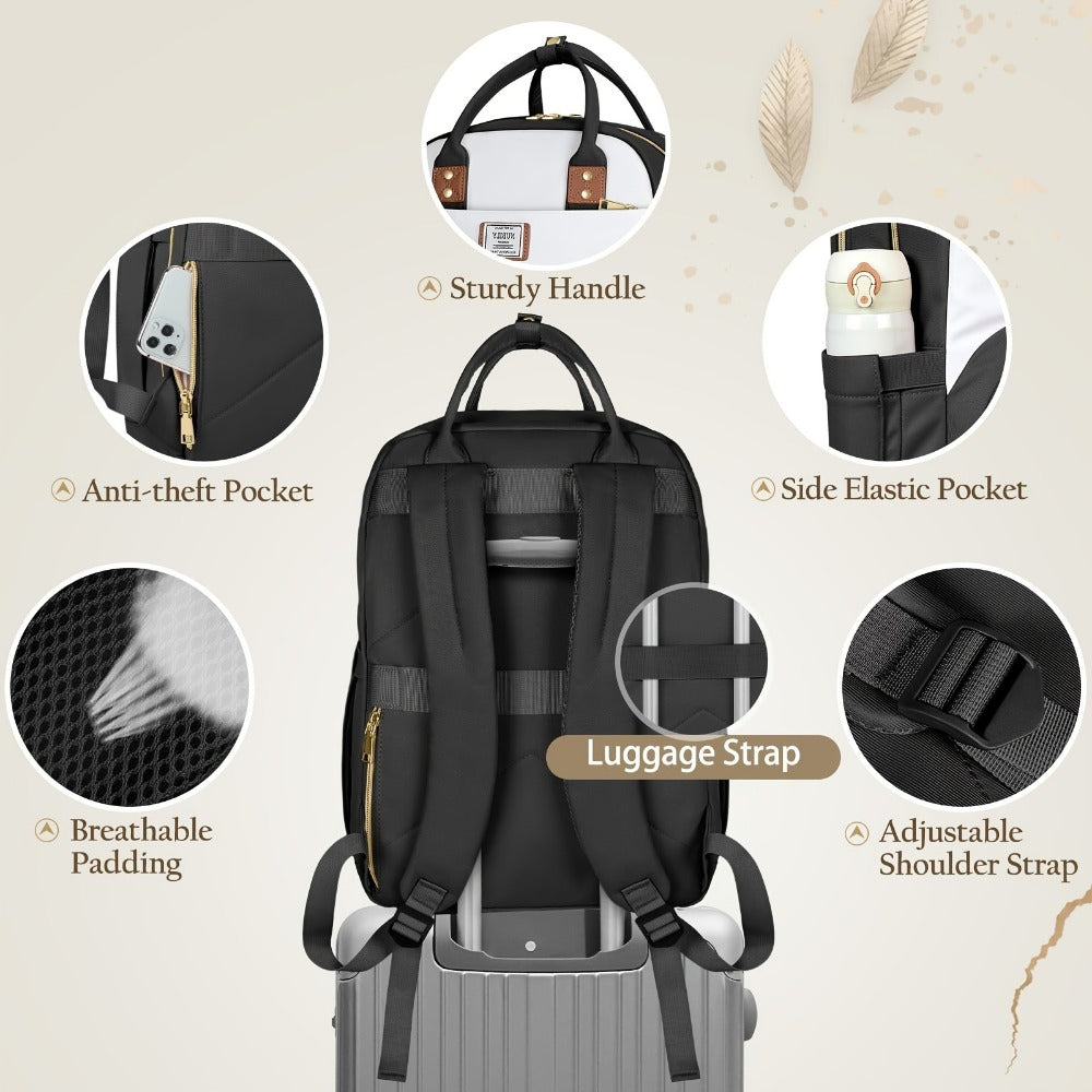 Laptop Backpack – 2 Pack, 15.6 Inch, Anti-Theft, Lightweight – detail view 5
