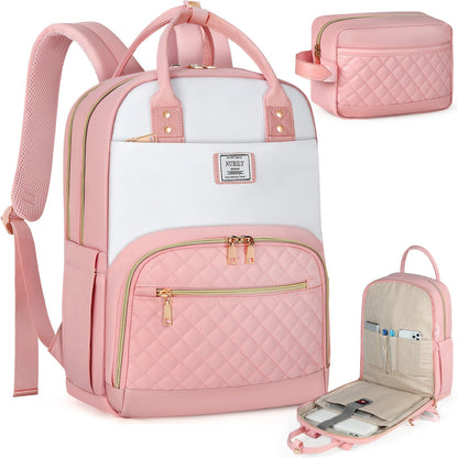 Laptop Backpack – 2 Pack, 15.6 Inch, Anti-Theft, Lightweight – front view - product view 15