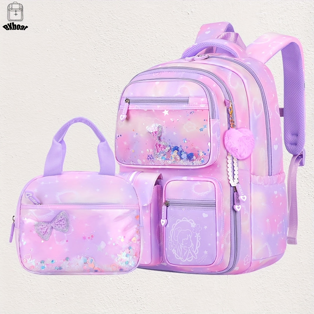 Laptop Backpack – 2-Piece, 15.6 Inch, Multi-Pocket, for Travel & School – detail view 16
