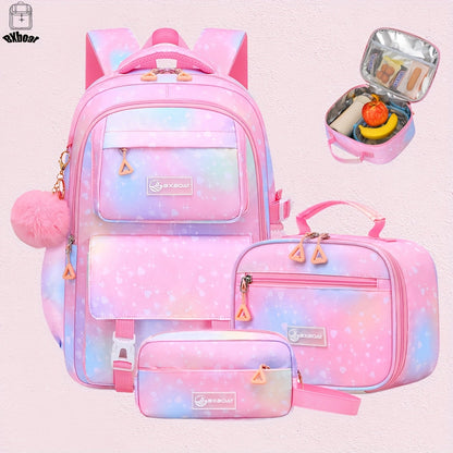 Laptop Backpack – 3-Piece, 15.6 Inch, Multi-Pocket, for School – alternate view
