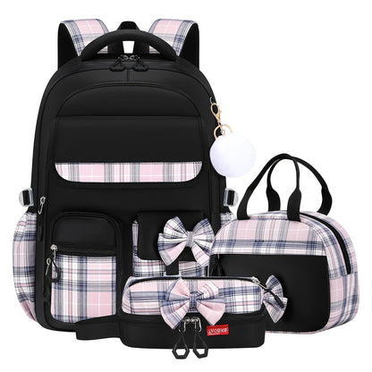 Laptop Backpack – 3-Piece, 15.6 Inch, Large Capacity, Lightweight – front view - product view 15