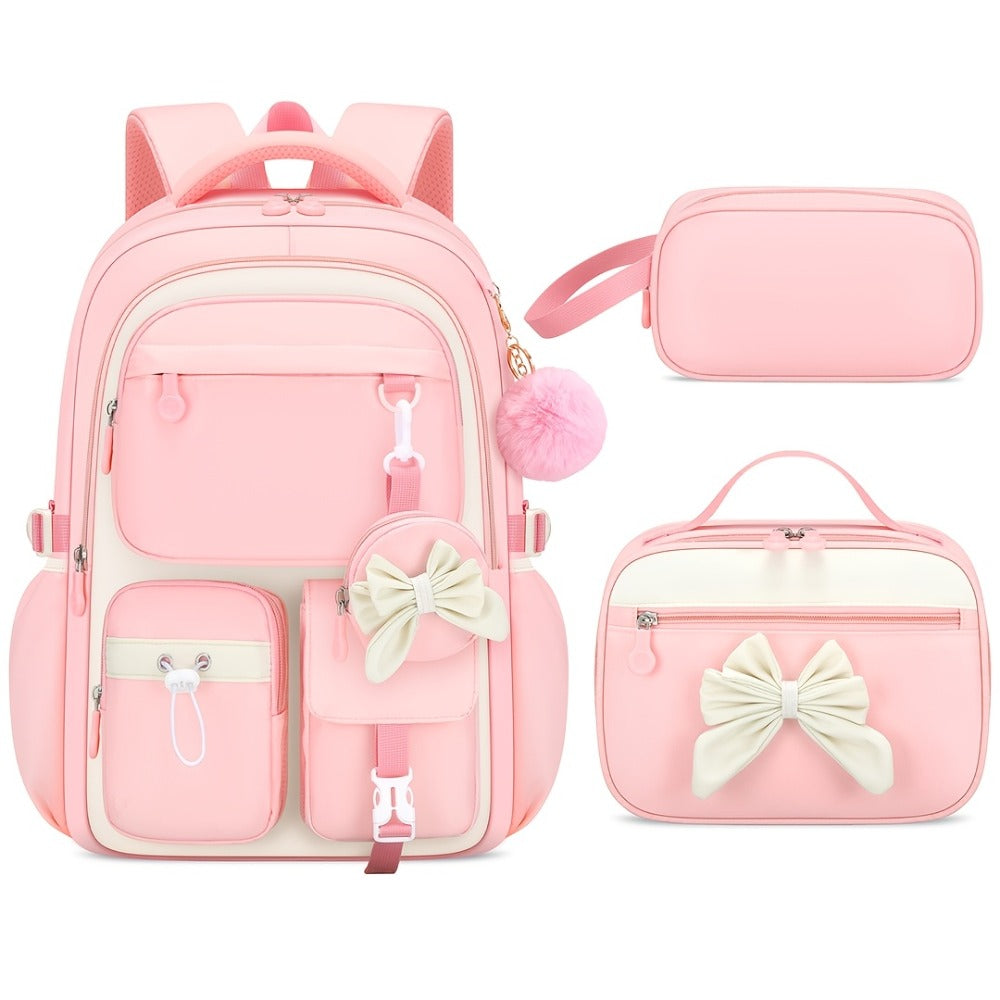 Laptop Backpack – 3-Piece, Lightweight, for Travel & School – detail view 2