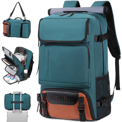 Laptop Backpack – 5 Colors, Adjustable Strap, for Travel – front view - product view 17