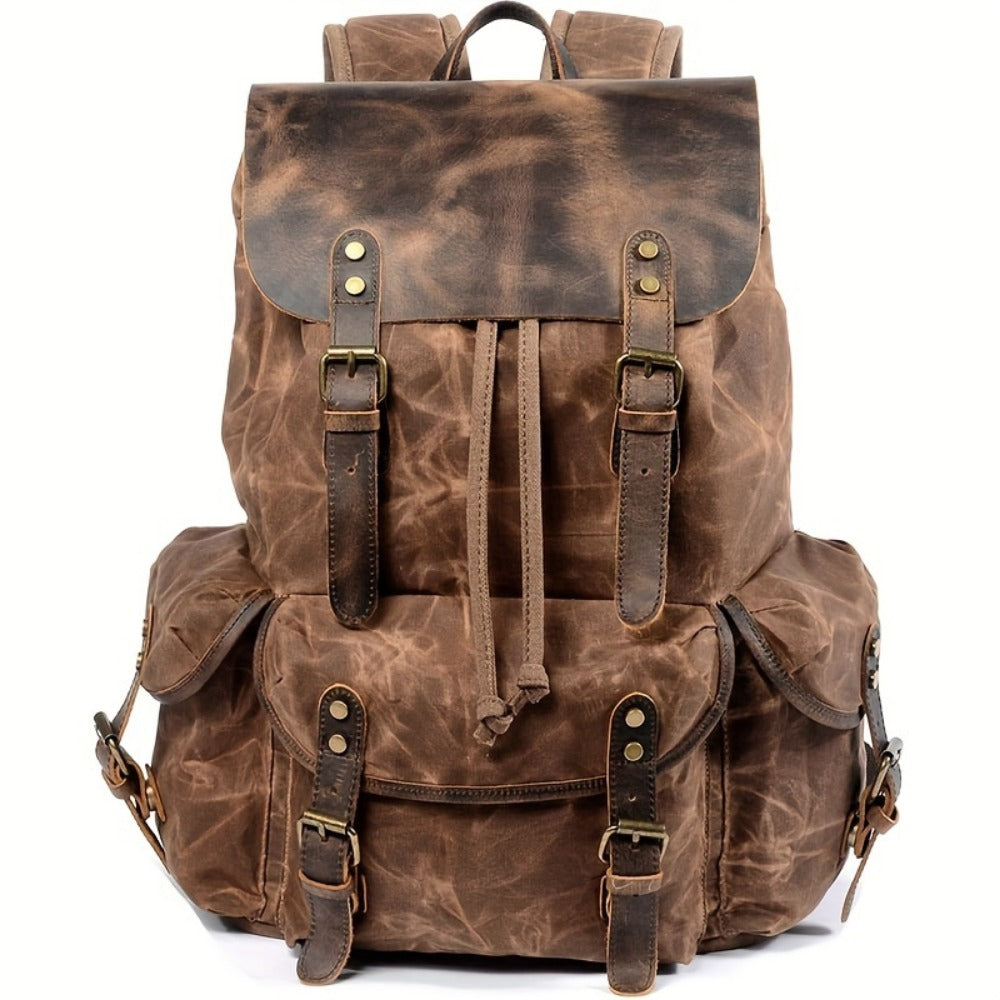 Laptop Backpack – Canvas, for Travel & Everyday Use – front view