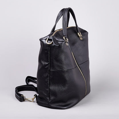 Laptop Backpack – Genuine Leather, for Travel & Work – detail view 12