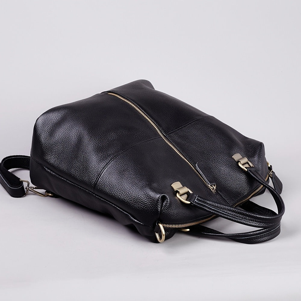 Laptop Backpack – Genuine Leather, for Travel & Work – detail view 13