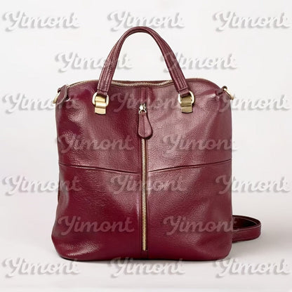 Laptop Backpack – Genuine Leather, for Travel & Work – detail view 7