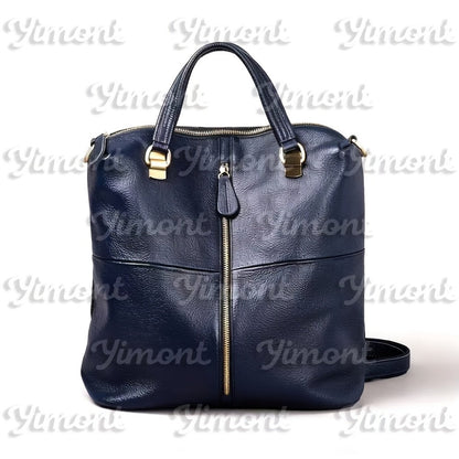 Laptop Backpack – Genuine Leather, for Travel & Work – detail view 10