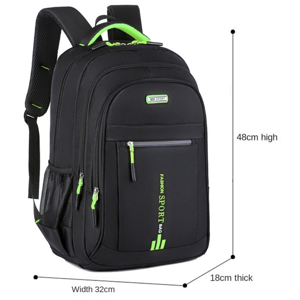 Laptop Backpack – 4 Colors, Large Capacity, Adjustable Strap, for Travel & Work – detail view 5