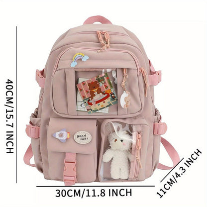Laptop Backpack – Large Capacity, for School & Everyday Use – detail view 7