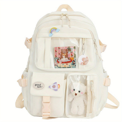 Laptop Backpack – Large Capacity, for School & Everyday Use – front view - product view 16