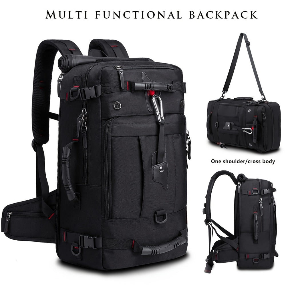 Laptop Backpack – Nylon, Waterproof, Anti Theft, Multi Pocket – front view