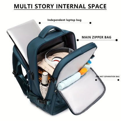 Laptop Backpack – for Travel, Carry On Airline Approved Laptop – detail view 5