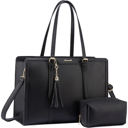 Laptop Bag – 6 Colors, 15.6 Inch, Canvas, Adjustable Strap – detail view 6