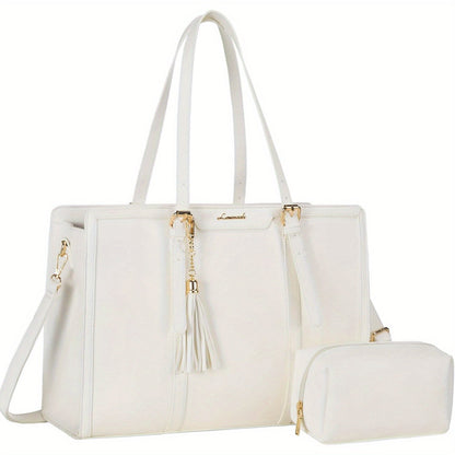 Laptop Bag – 6 Colors, 15.6 Inch, Canvas, Adjustable Strap – detail view 25