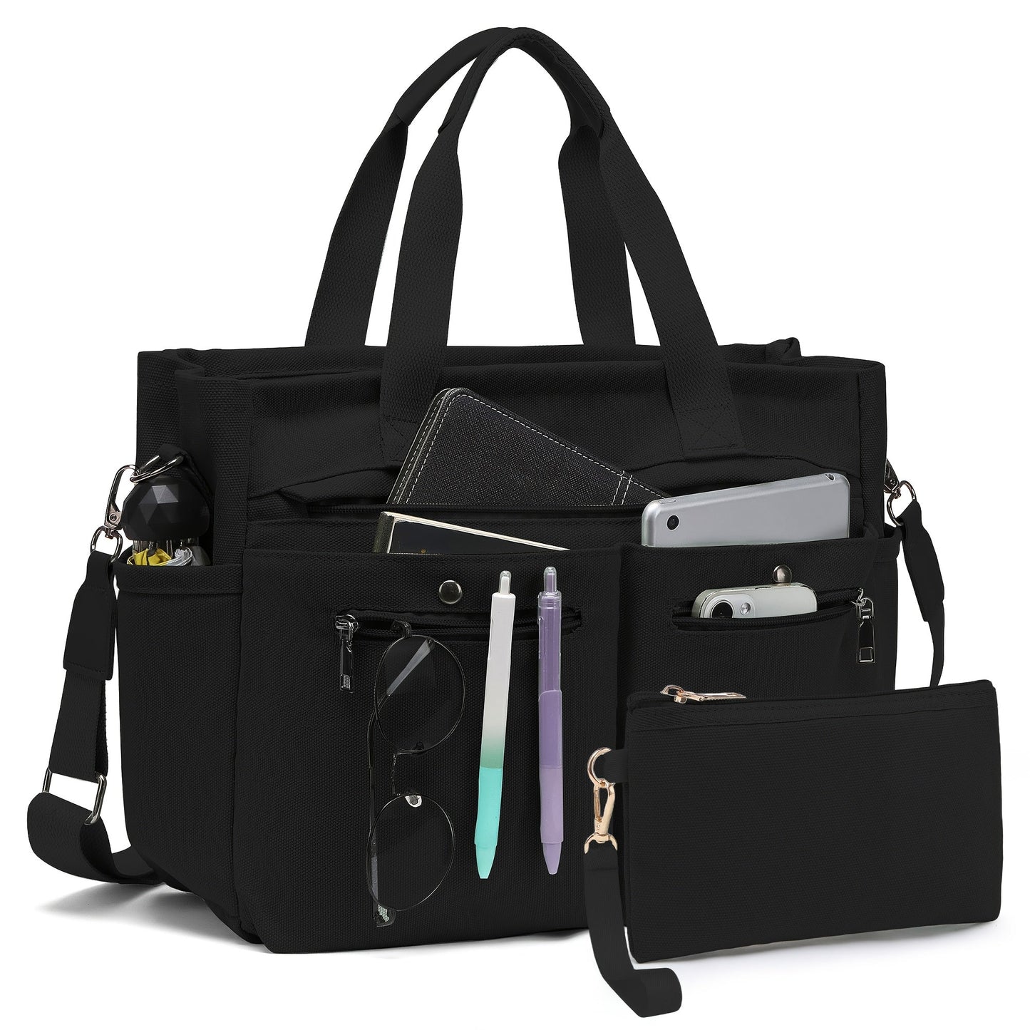 Laptop Bag – 2 Piece, Canvas, for Travel & Work – detail view 44