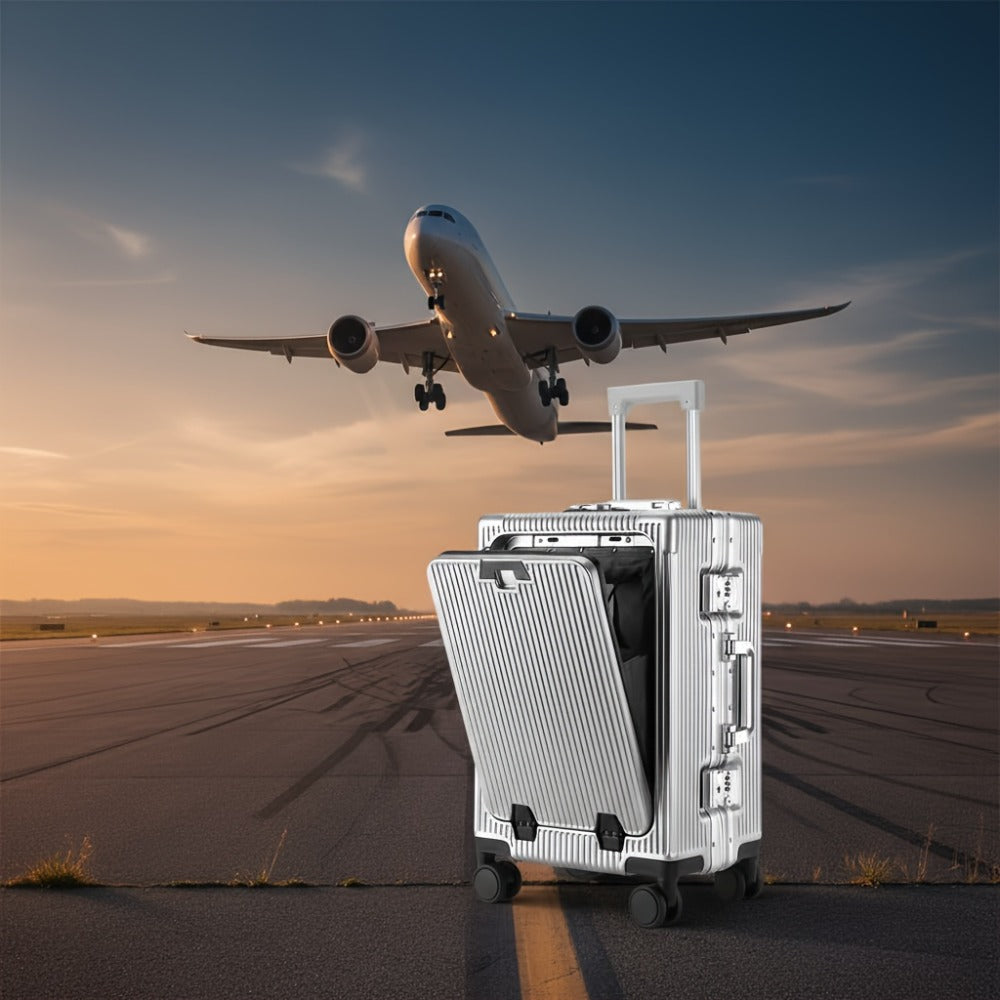 Laptop Bag – 24 Inch, Front Opening Hardside Spinner Inch – detail view 4