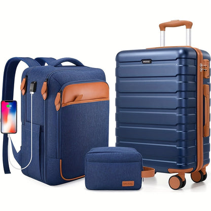 Laptop Bag – 3 Piece, Hardshell, TSA Lock, Spinner Wheels – detail view 22