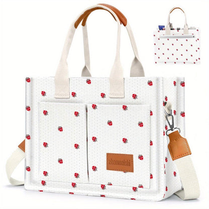 Laptop Bag – Canvas, Nylon, Adjustable Strap, for Travel & Work – detail view 14