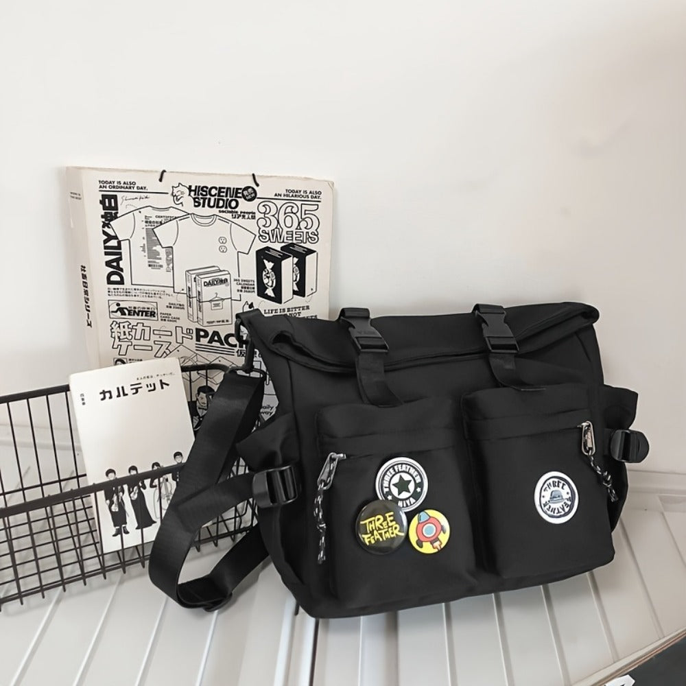 Laptop Bag – for Everyday Use, Japanese Aesthetic Trendy Unisex Messenger – detail view 8