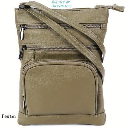 Laptop Bag – 10 Colors, Genuine Leather, Adjustable Strap – detail view 54