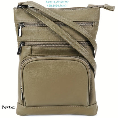 Laptop Bag – 10 Colors, Genuine Leather, Adjustable Strap – detail view 55