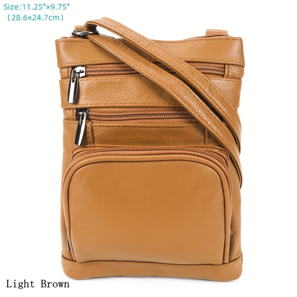Laptop Bag – Genuine Leather, Adjustable Strap – detail view 41