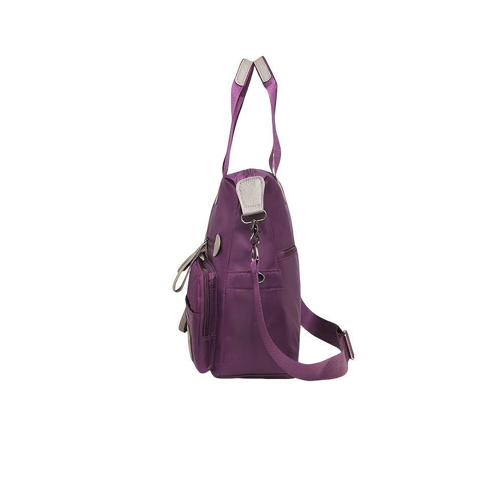 Laptop Bag – Nylon, Large Capacity, Multi Pocket, Adjustable Strap – detail view 8