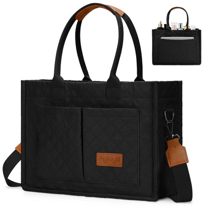 Laptop Bag – Nylon, Multi-Pocket, for Travel & Work – front view - product view 14