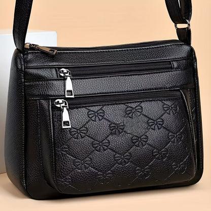 Laptop Bag – Quilted, Adjustable Strap, for Everyday Use – detail view 4