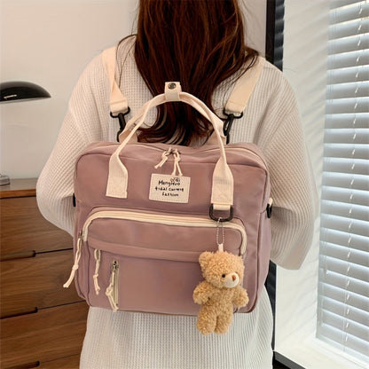 Laptop Bag – Waterproof, Adjustable Strap, for School – front view