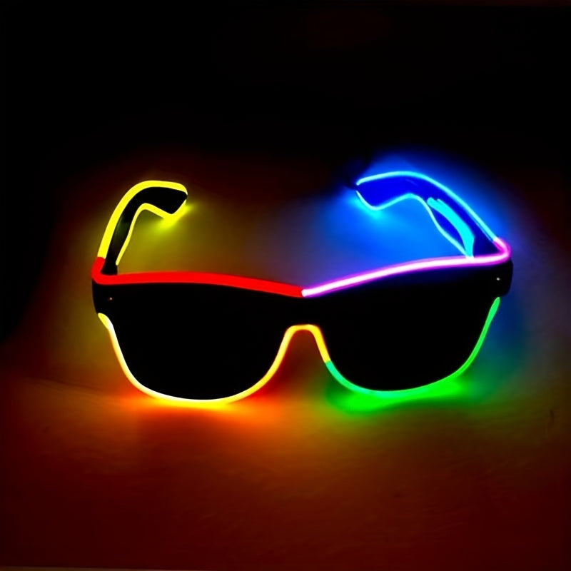 LED Light-Up Glasses shown in the Muticolor - 1 option