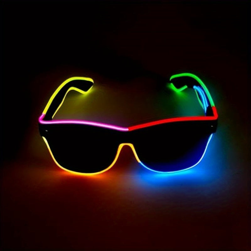 LED Light-Up Glasses shown in the Muticolor - 2 option