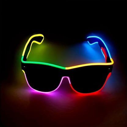 LED Light-Up Glasses shown in the Muticolor - 3 option