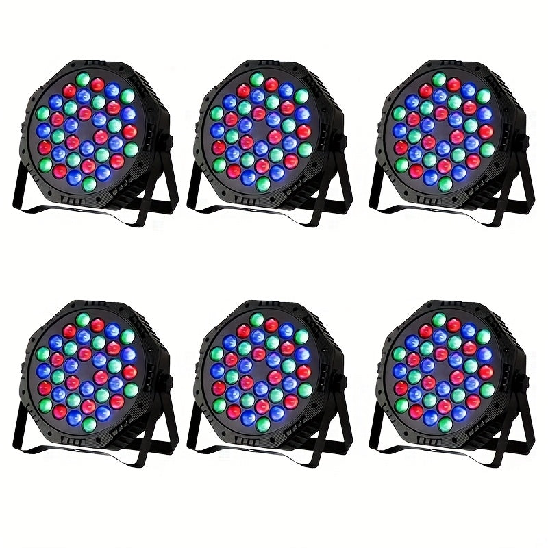 LED Stage Light shown in the 6pcs option