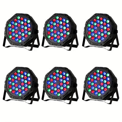 LED Stage Light shown in the 6pcs option