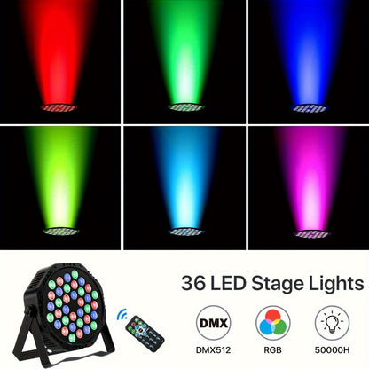 LED Stage Light, Remote Control, RGB, DMX Control, Lights, Party for Stage and Party detail image - detail view 17