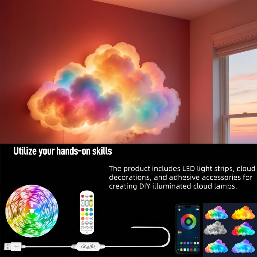 LED Stage Light, RGB, Wireless, Thunder, Cloud, DIY for Stage and Party Lighting detail image - detail view 10