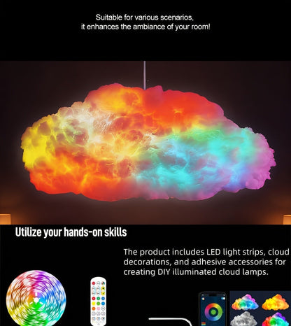 LED Stage Light, RGB, Wireless, Thunder, Cloud, DIY for Stage and Party Lighting detail image - detail view 17