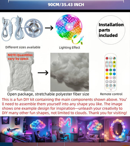 LED Stage Light, RGB, Wireless, Thunder, Cloud, DIY for Stage and Party Lighting detail image - detail view 19