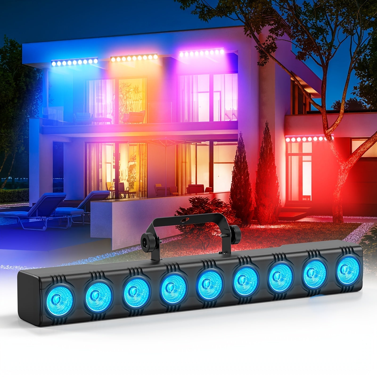LED Stage Light shown in the 1pc option