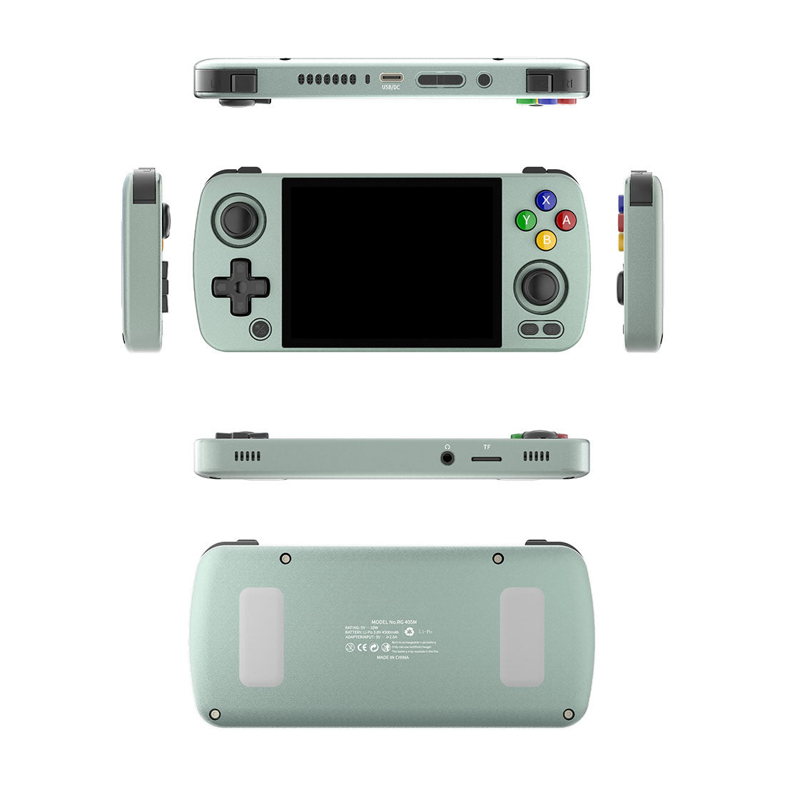 Handheld Game Console Anbernic RG405M with 4-inch IPS Full-Fit Touchscreen, 4500mAh Battery, Android 12, HDMI
