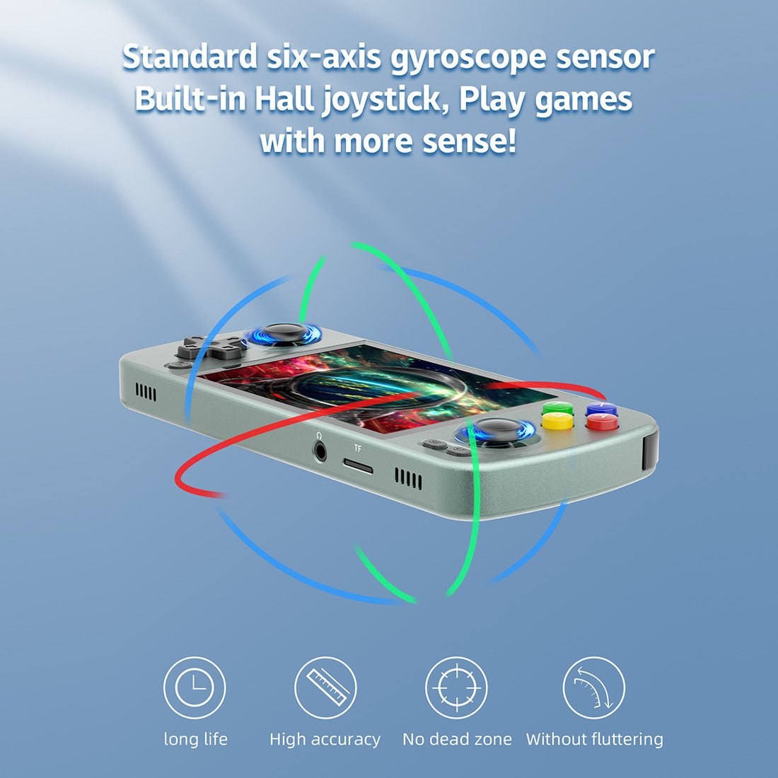 Handheld Game Console Anbernic RG405M with 4-inch IPS Full-Fit Touchscreen, 4500mAh Battery, Android 12, HDMI