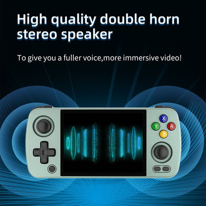 Handheld Game Console Anbernic RG405M with 4-inch IPS Full-Fit Touchscreen, 4500mAh Battery, Android 12, HDMI