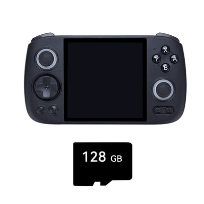 Handheld Game Console Anbernic RG Cube with 3.95-Inch IPS OCA Full-Lamination, 720x720 (Square), Multi-Touch, 128GB game-card bundle